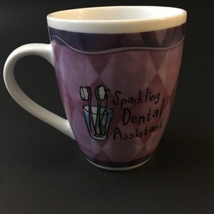 Sparkling Dental Assistant fine porcelain mug